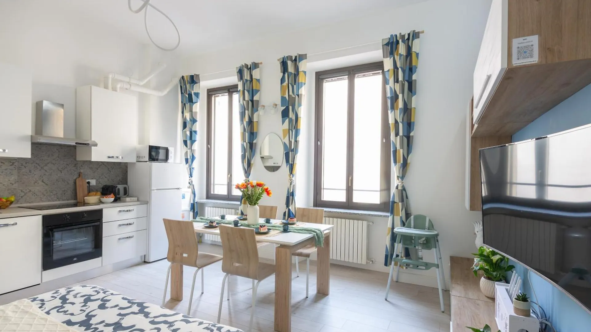 Ourjoy Condo, Free Parking, Ac, Strong Wifi - M Gioia47, Central Station, Porta Nuova, Milán Apartmán